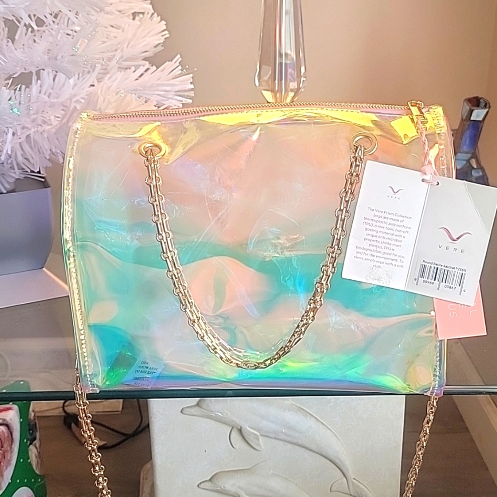 Iridescent purse